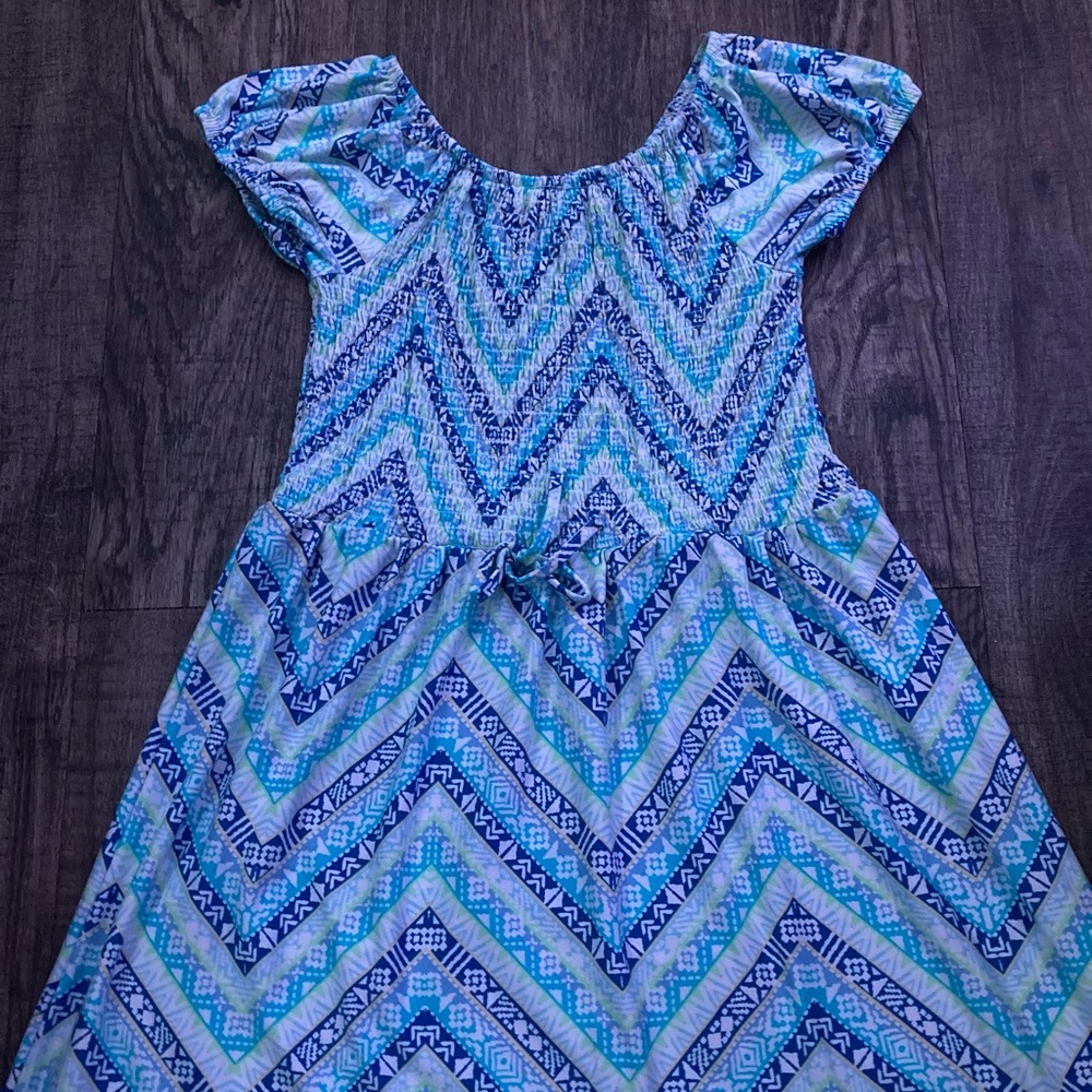 Blue Star Ride kids dress.